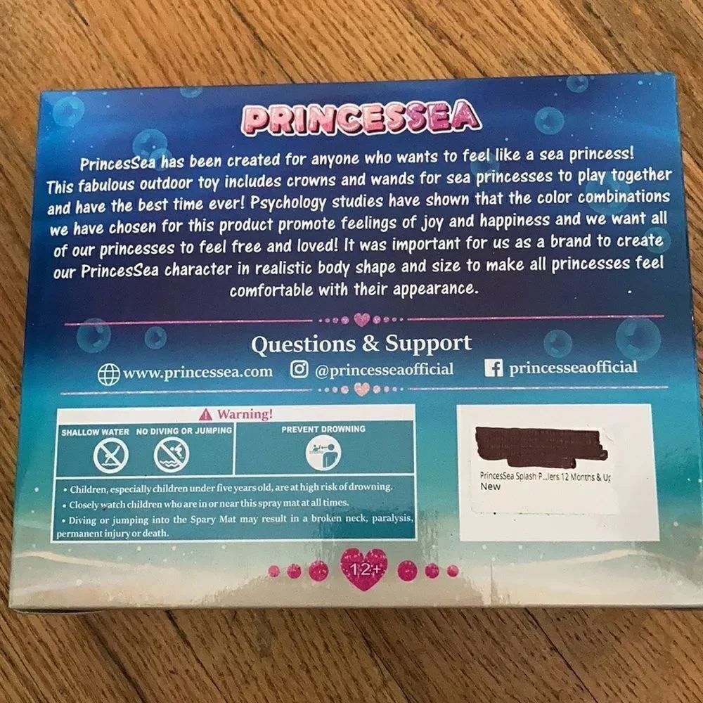 Princess Sea Splash Pad